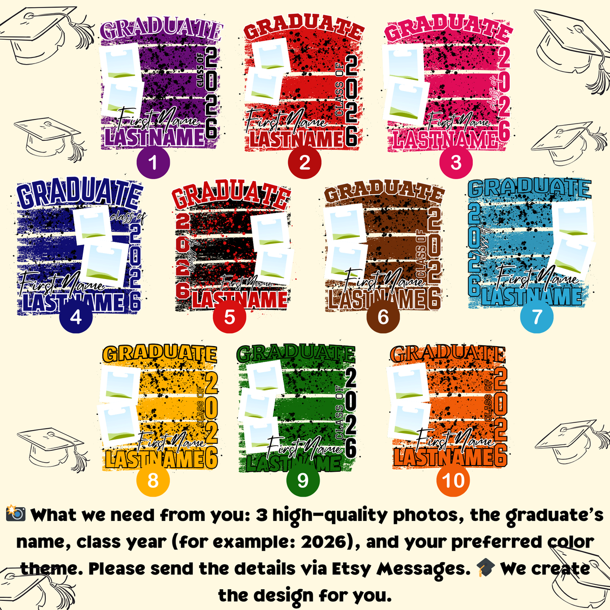 Custom Photo Graduation Shirt 2026, Personalized Graduate Tee