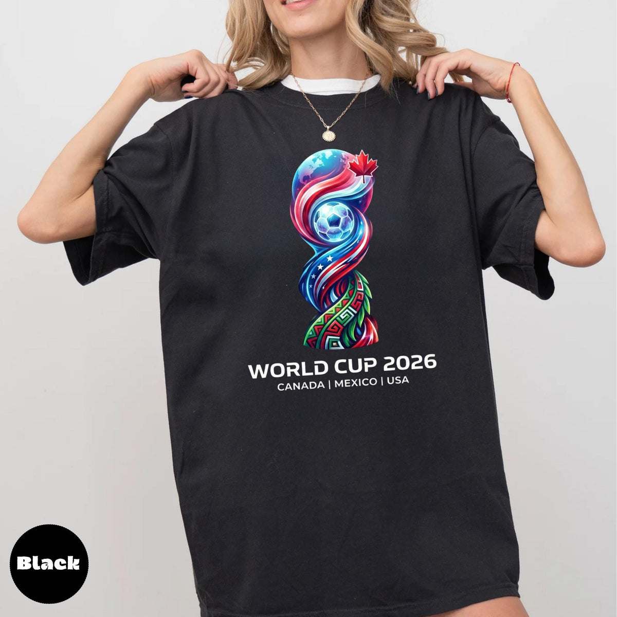 World Cup 2026 Comfort Colors Graphic Tee, Soccer Fan Shirt