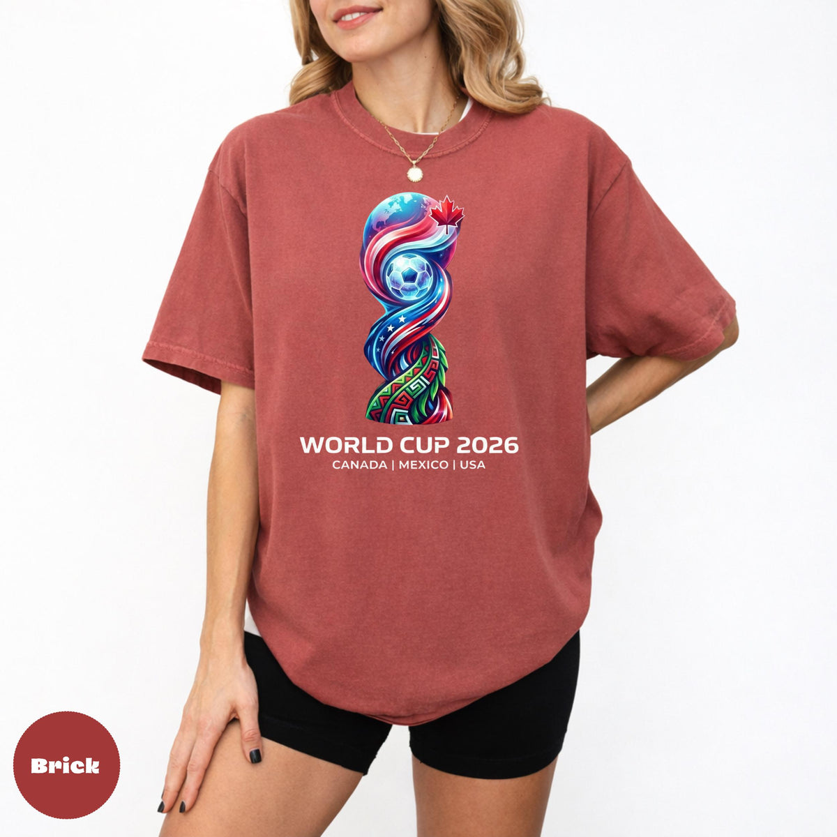World Cup 2026 Comfort Colors Graphic Tee, Soccer Fan Shirt