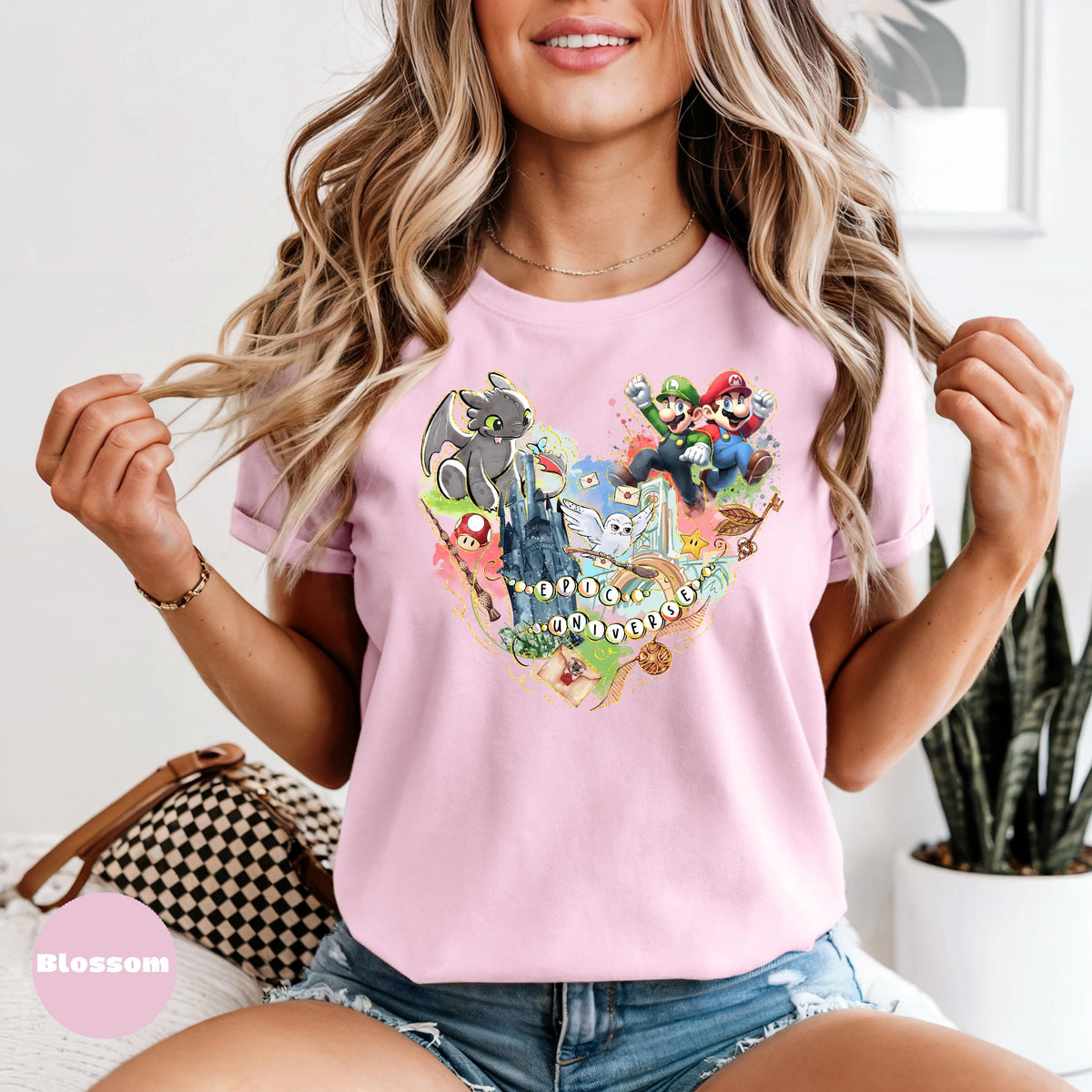 Comfort Colors Epic Universe T-Shirt, Fantasy Gaming Collage