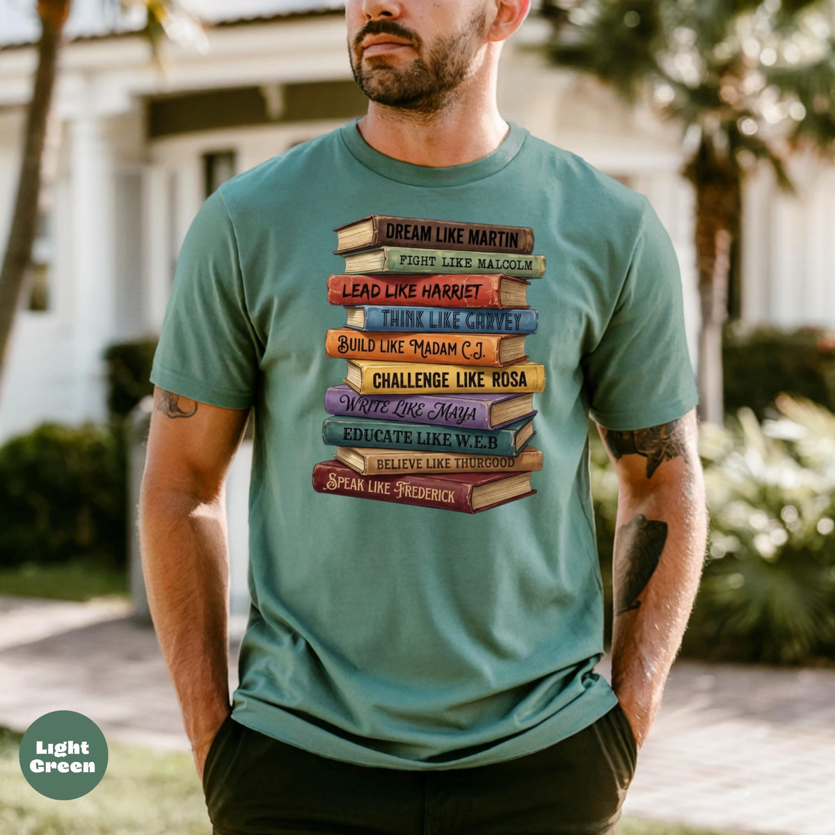 Black History Books Comfort Colors T-Shirt, Educator Gift