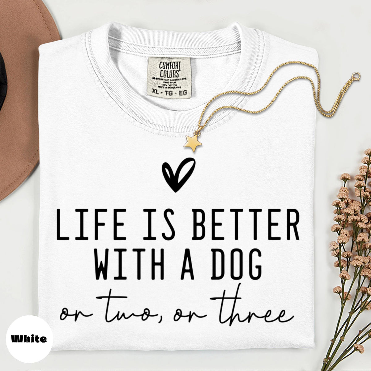 Comfort Colors Dog Shirt: Funny Dog Lover Tee