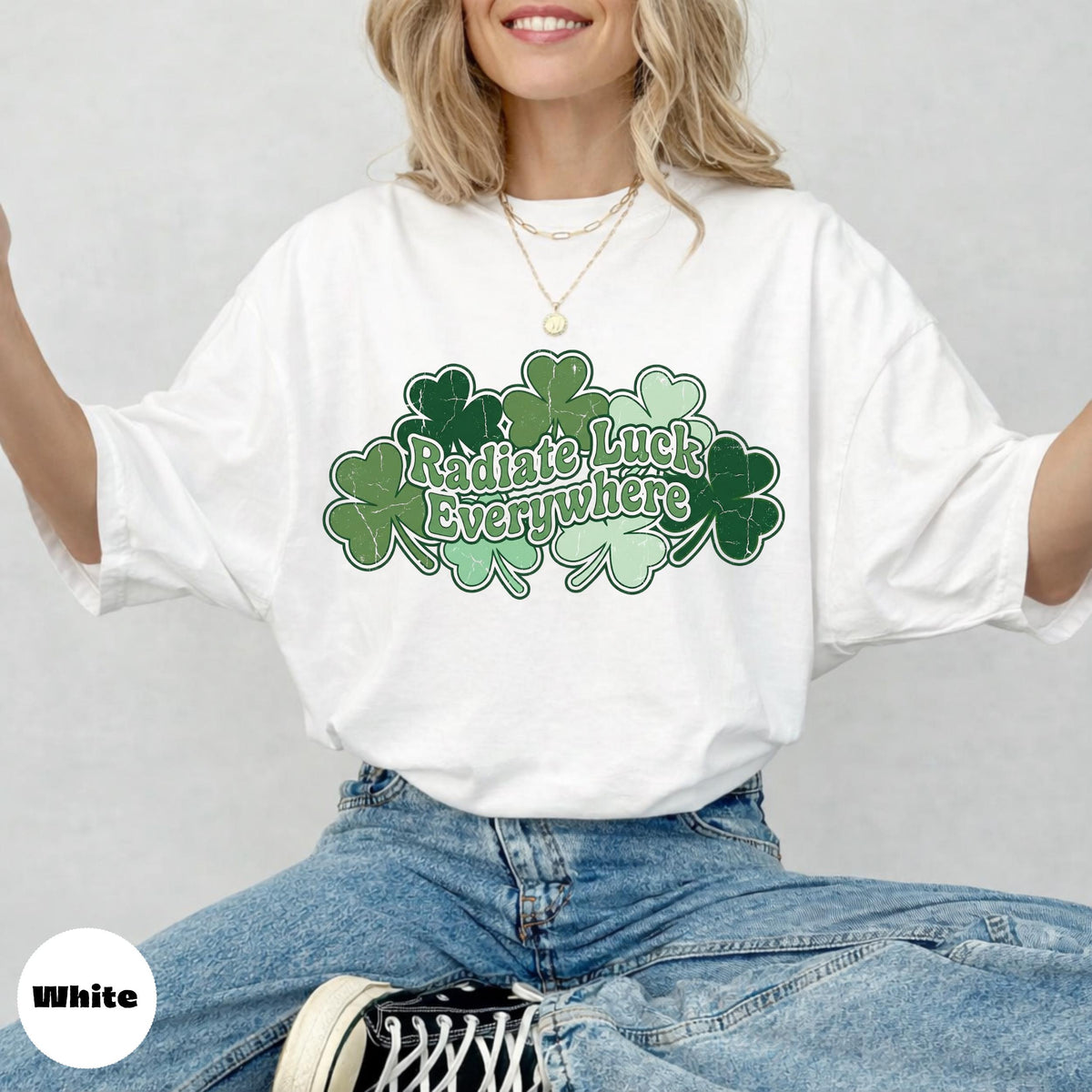 St Patricks Day Comfort Colors Shirt, Lucky Clover, Irish Pride Outfit, Green Holiday Tee