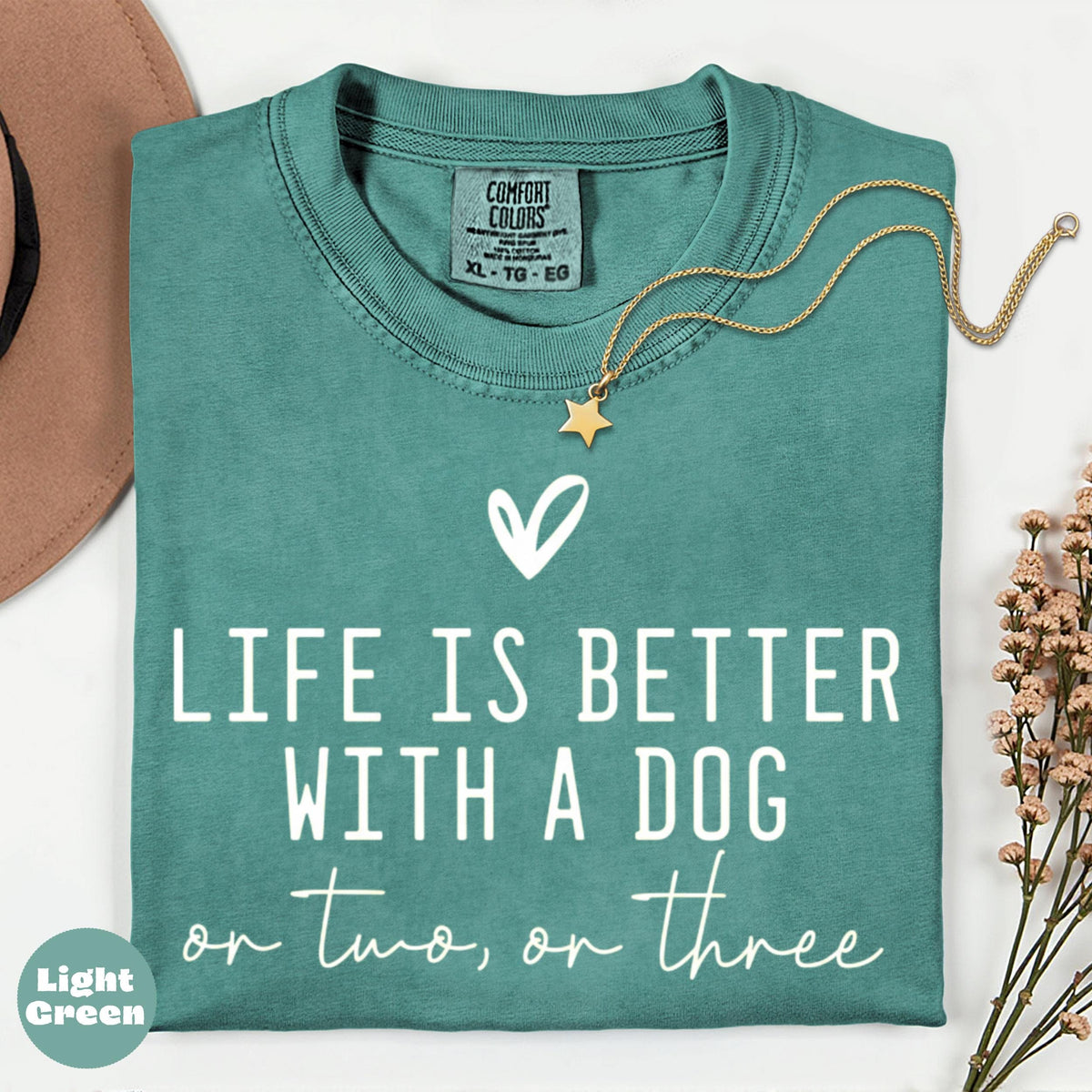 Comfort Colors Dog Shirt: Funny Dog Lover Tee