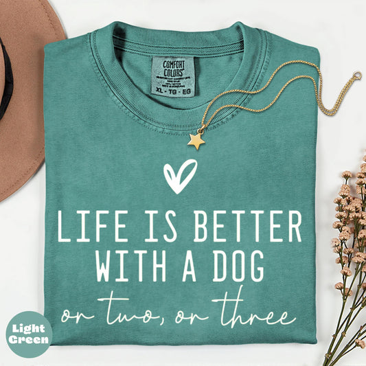 Comfort Colors Dog Shirt: Funny Dog Lover Tee