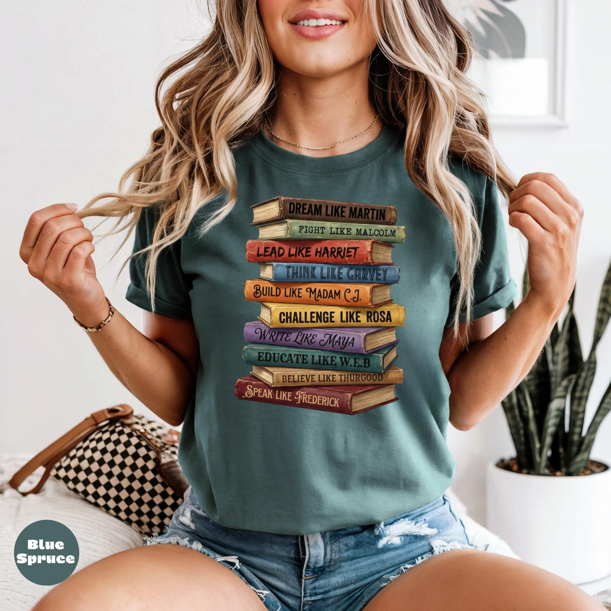 Black History Books Comfort Colors T-Shirt, Educator Gift