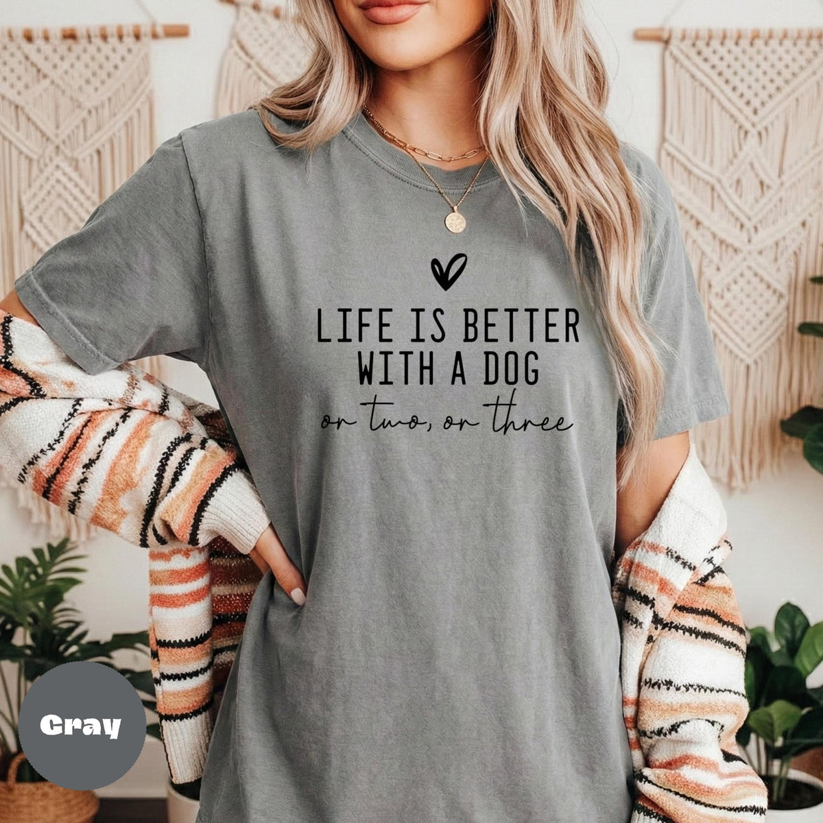 Comfort Colors Dog Shirt: Funny Dog Lover Tee